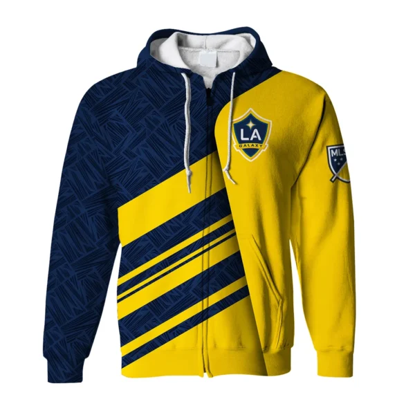 Goal Rising Zipper Hoodie, Bold Energy Hoodie HVN1290LA - Image 2