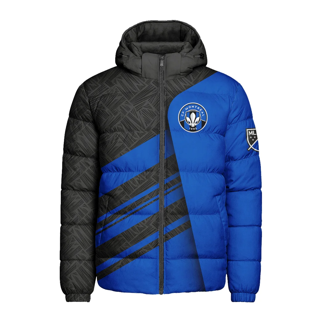 Fan Flow Hooded Cotton Jacket, Travel-Ready Sport Puffer HVN1290MF - Image 2