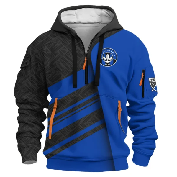 Match Core Hoodie Half Zip 3D, True Supporter Half-Zip Hoodie HVN1290MF - Image 2