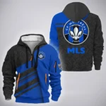 Match Core Hoodie Half Zip 3D, True Supporter Half-Zip Hoodie HVN1290MF