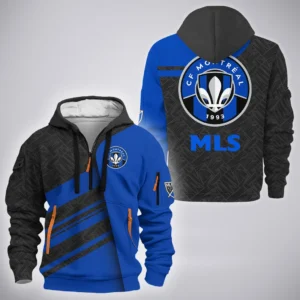 Match Core Hoodie Half Zip 3D, True Supporter Half-Zip Hoodie HVN1290MF