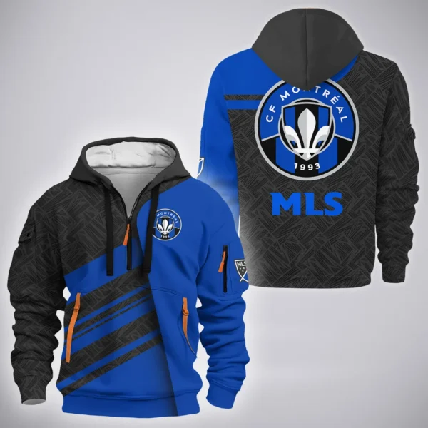Match Core Hoodie Half Zip 3D, True Supporter Half-Zip Hoodie HVN1290MF