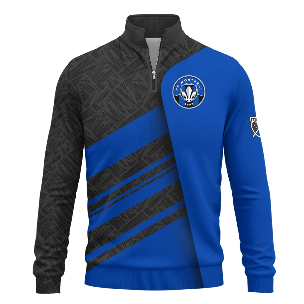 Spirit Rising Quarter-Zip Sweatshirt, Modern Sport Fan Sweatshirt HVN1290MF - Image 2