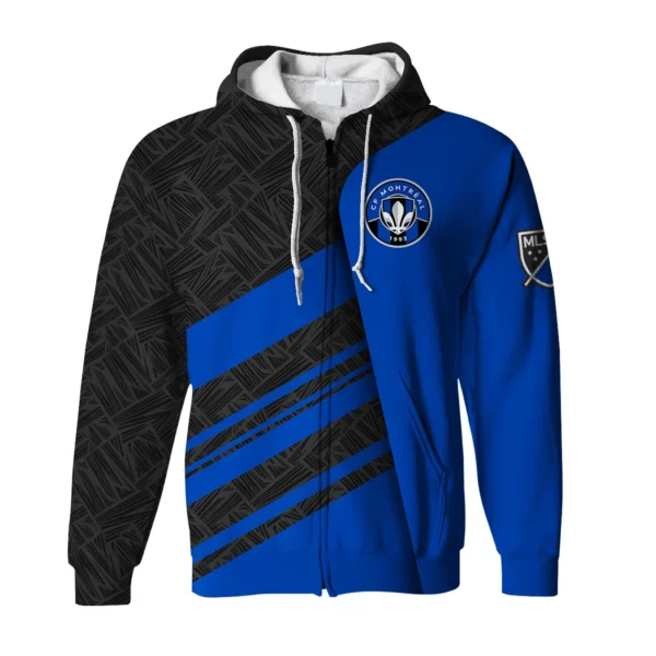 Fan Flow Zipper Hoodie, Everyday Fan Hoodie HVN1290MF - Image 2