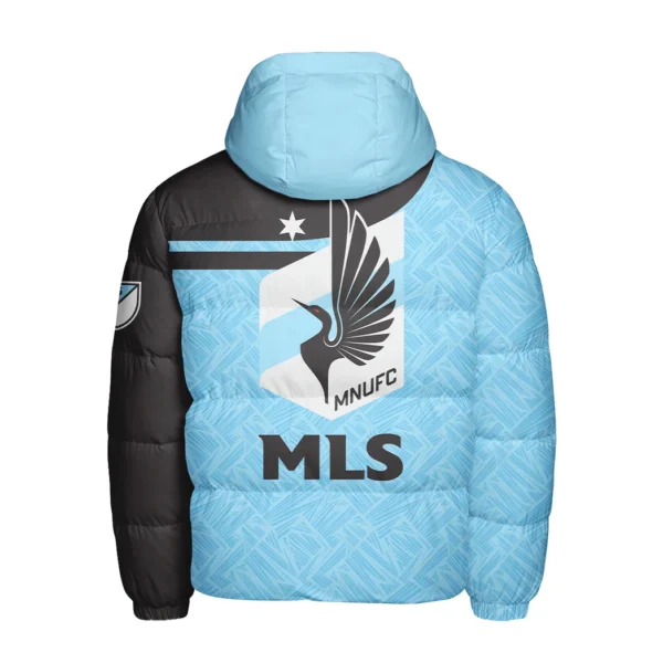 Unity Fans Hooded Cotton Jacket, Classic Cozy Supporter Jacket HVN1290MU - Image 3