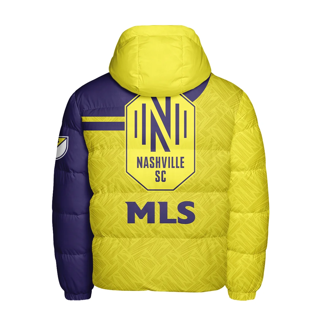 Fan Beat Hooded Cotton Jacket, Streetwear Style Fan Jacket HVN1290NS - Image 3