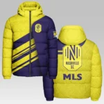 Fan Beat Hooded Cotton Jacket, Streetwear Style Fan Jacket HVN1290NS