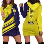 Game Flow Hoodie Dress, Athletic Women's Hoodie Dress HVN1290NS