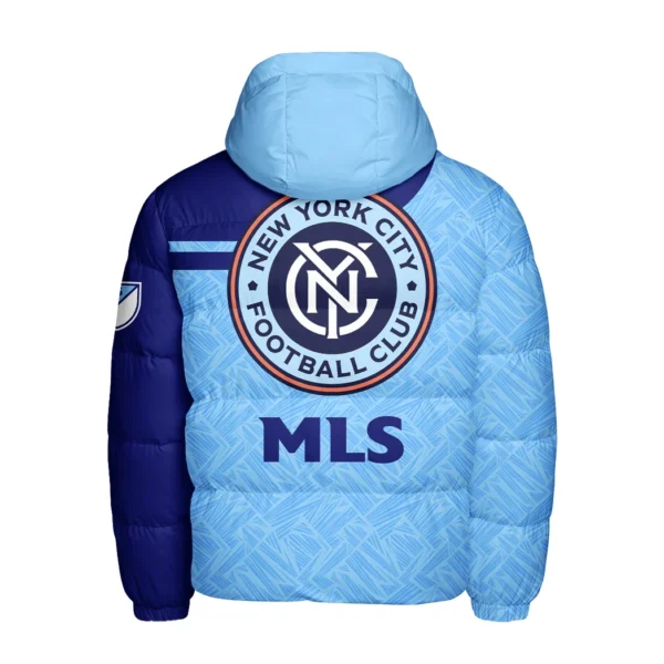 Spirit Beat Hooded Cotton Jacket, Athletic Fit Fan Jacket HVN1290NY - Image 3