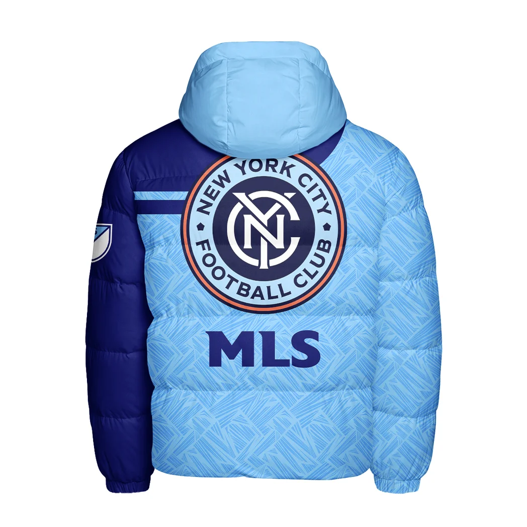 Spirit Beat Hooded Cotton Jacket, Athletic Fit Fan Jacket HVN1290NY - Image 3