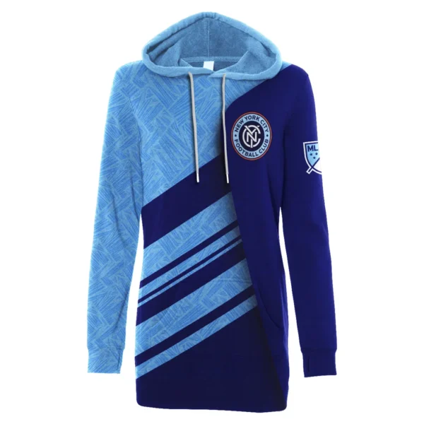 Kick Rhythm Hoodie Dress, Limited Edition Hoodie Dress HVN1290NY - Image 2