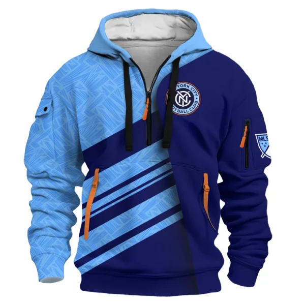 Spirit Beat Hoodie Half Zip 3D, All-Season Fan Half-Zip Hoodie HVN1290NY - Image 2