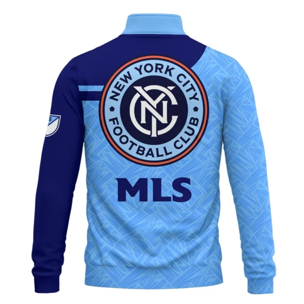 Fan Spirit Quarter-Zip Sweatshirt, Football Fan Quarter-Zip Fit HVN1290NY - Image 3