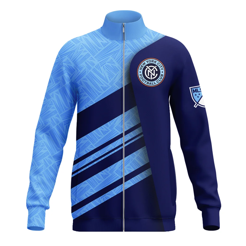 Play Culture Stand Collar Jacket, Performance Wear for Sport Fans HVN1290NY - Image 2