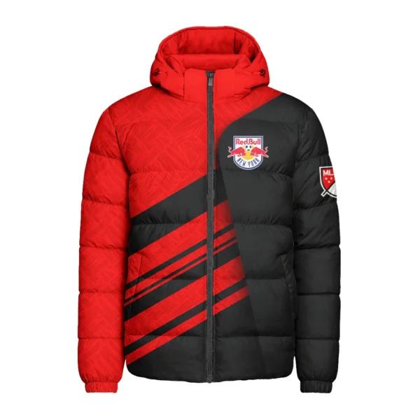 Fan Flow Hooded Cotton Jacket, True Supporter Winter Gear HVN1290NY - Image 2