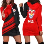 Spirit Energy Hoodie Dress, Pullover Hoodie Dress Women HVN1290NY