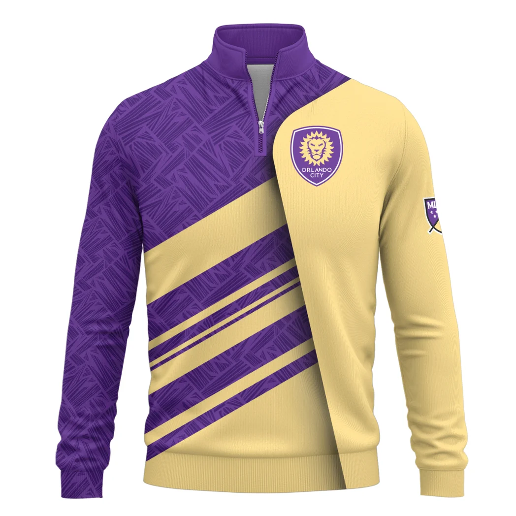 Support Beat Quarter-Zip Sweatshirt, Warm-Up Quarter-Zip Comfort HVN1290OC - Image 2