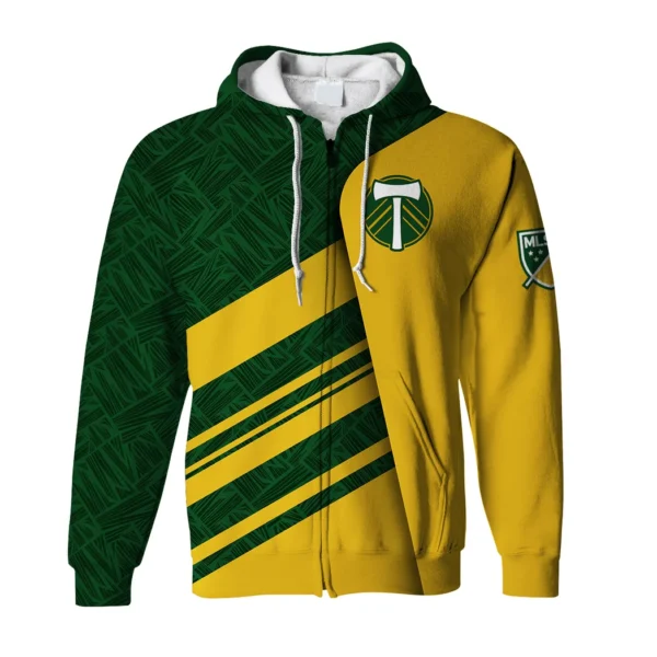 Fan Spirit Zipper Hoodie, Sport Spirit Hoodie HVN1290PT - Image 2