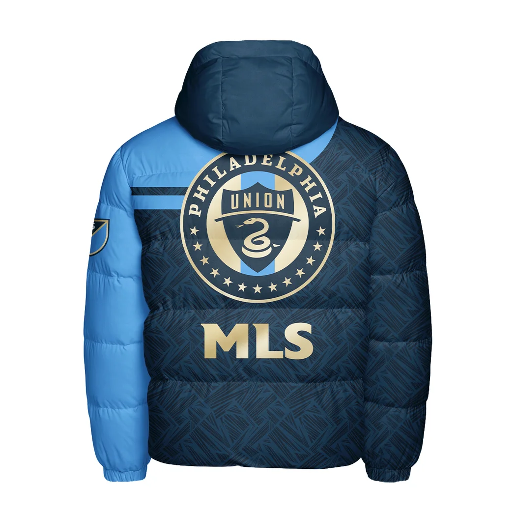 Fan Culture Hooded Cotton Jacket, Bold Spirit Supporter Coat HVN1290PU - Image 3
