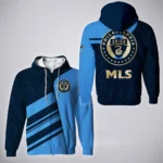 Rising Flow Zipper Hoodie, Bold Energy Hoodie HVN1290PU