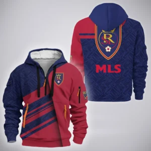 Rising Spirit Hoodie Half Zip 3D, Bold Energy Hoodie HVN1290RS