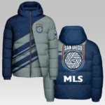 Game Beat Hooded Cotton Jacket, Travel-Ready Sport Puffer HVN1290SD