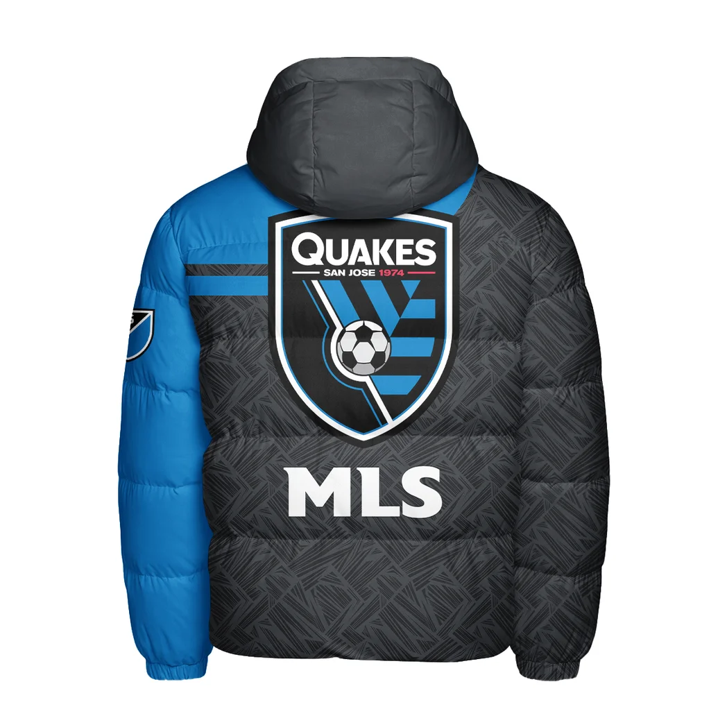 Fan Pulse Hooded Cotton Jacket, Stadium-Ready Heavyweight Puffer HVN1290SJ - Image 3