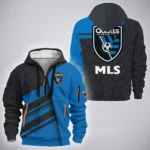 Spirit Flow Hoodie Half Zip 3D, Sporty Fan Half-Zip Hoodie HVN1290SJ