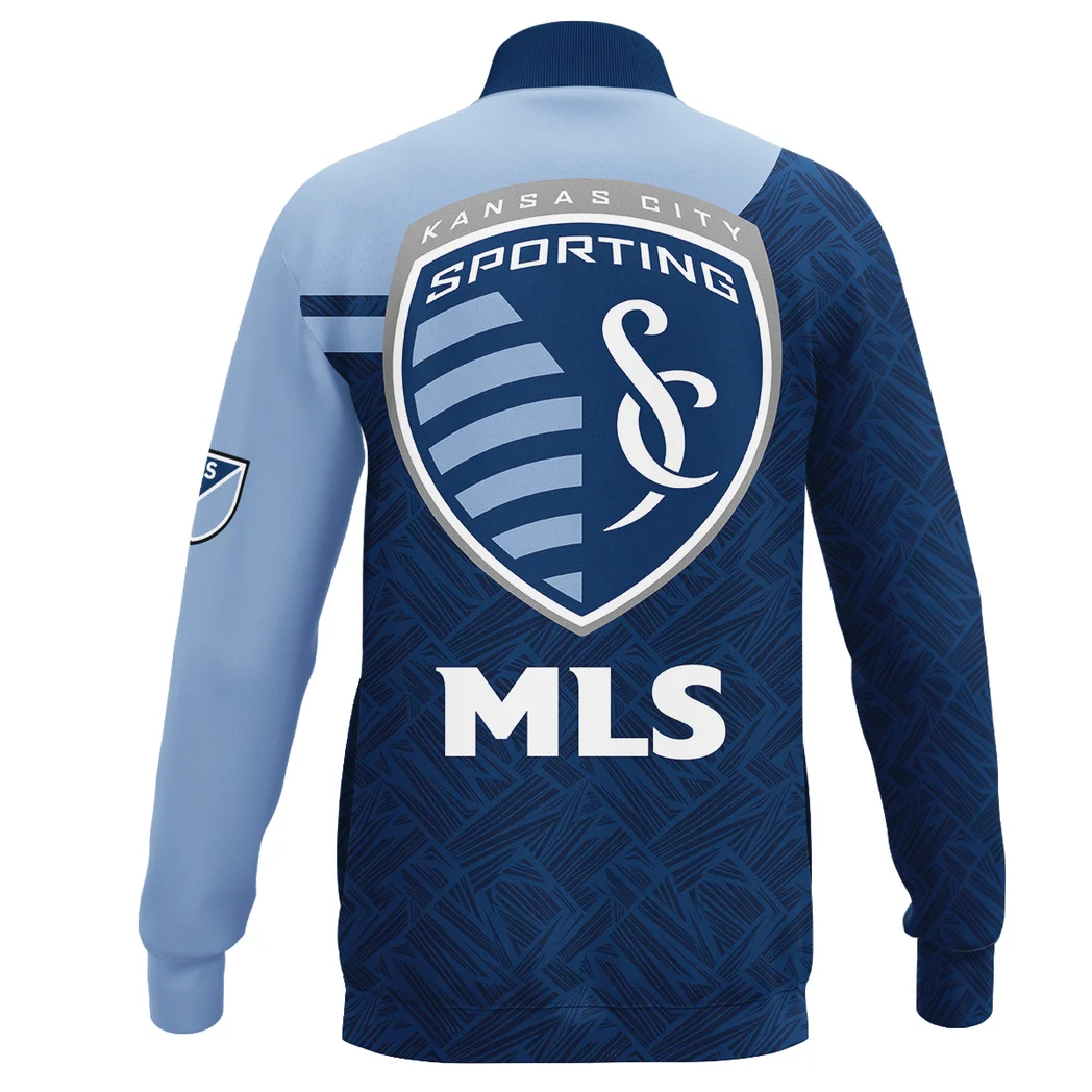 Fan Energy Stand Collar Jacket, Game Ready Sport Inspired Jacket HVN1290SK - Image 3