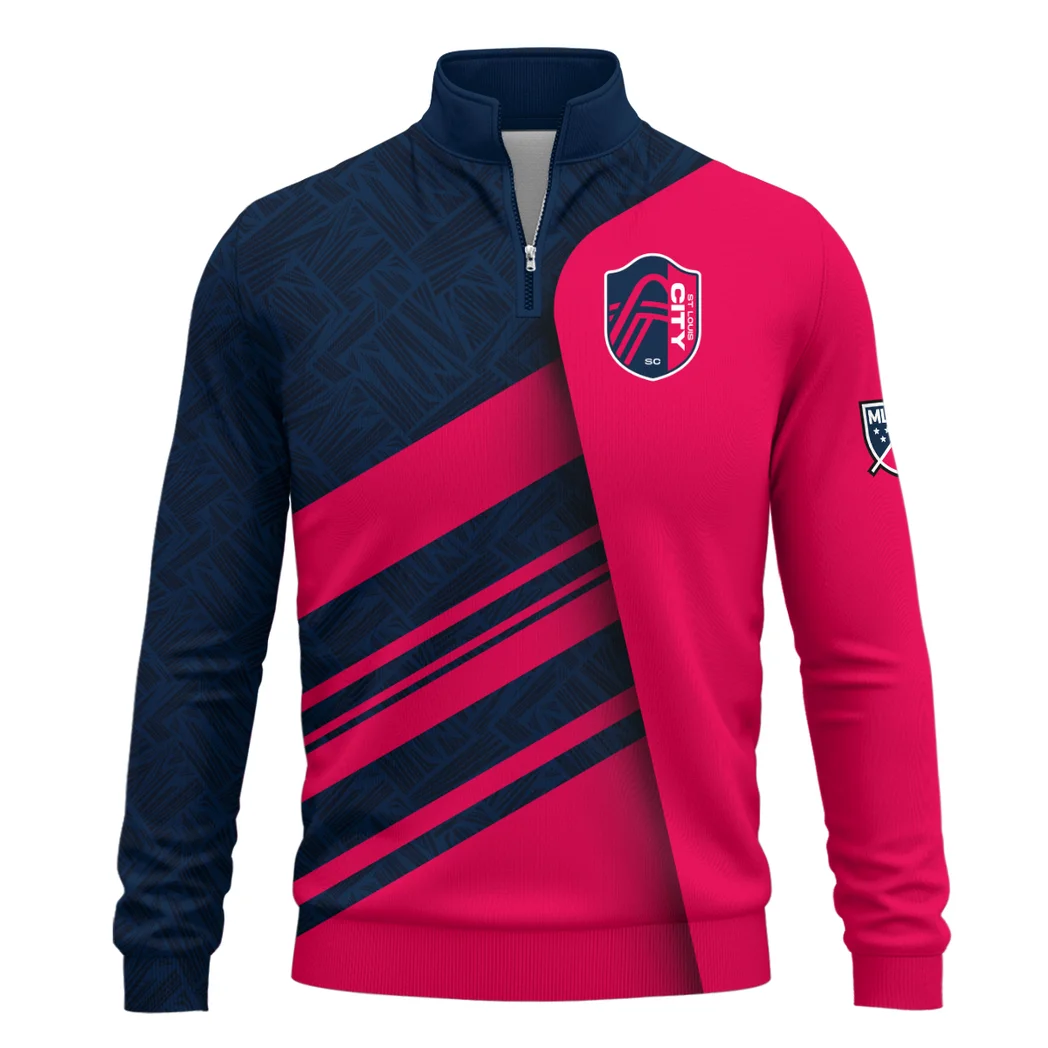 Game Day Pride Quarter-Zip Sweatshirt, Team Spirit Quarter-Zip Sweatshirt HVN1290SL - Image 2