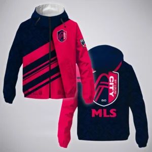 Bold Game Flame Windbreaker Jacket, Weather-Proof Fan Gear HVN1290SL