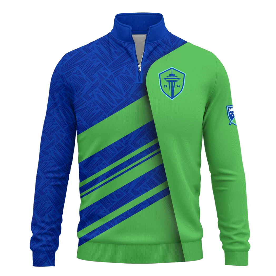 Rising Beat Quarter-Zip Sweatshirt, Sport Lifestyle Quarter-Zip Wear HVN1290SS - Image 2