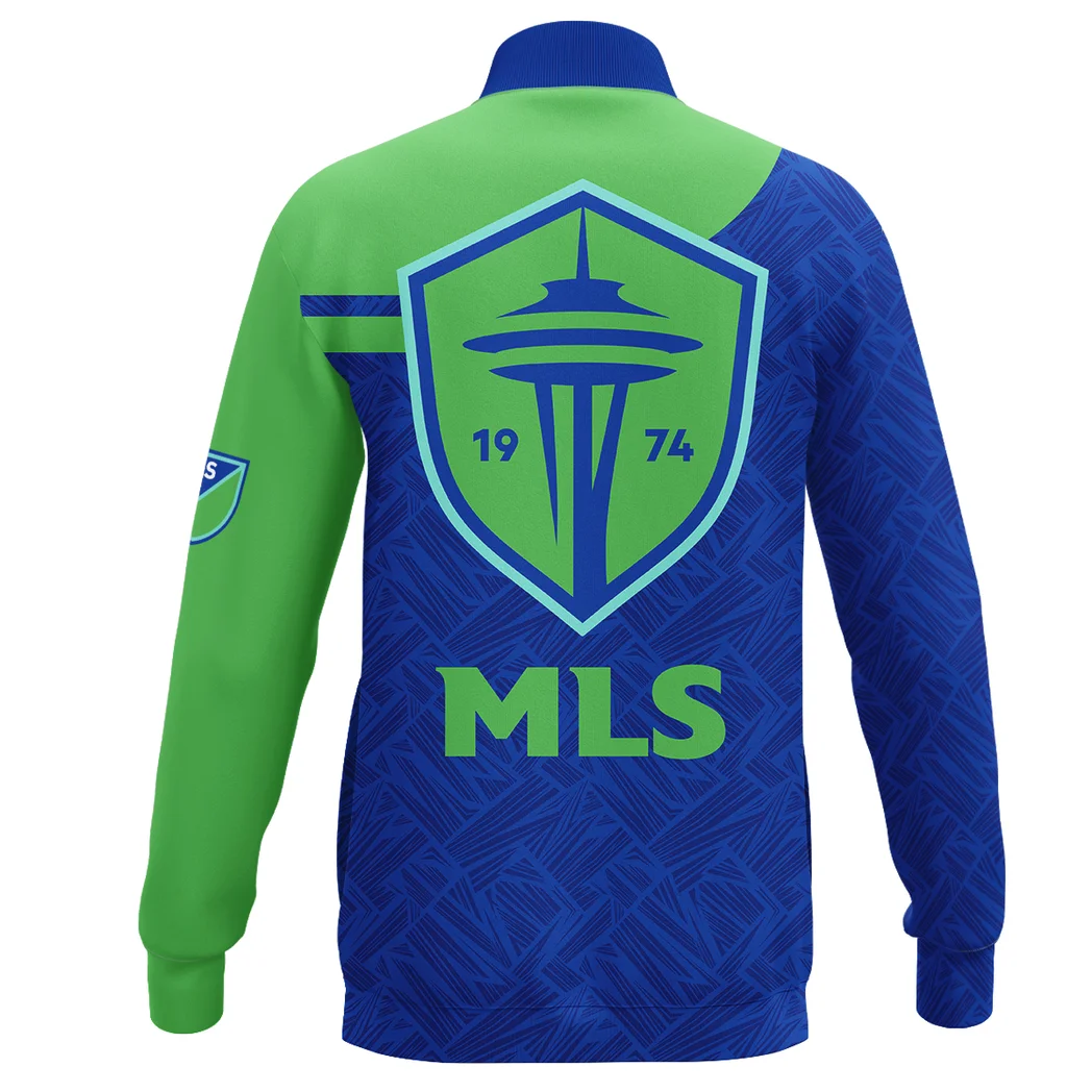 Game Flow Stand Collar Jacket, Casual Fit Game Day Ready Jacket HVN1290SS - Image 3