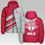 Rising Pulse Hooded Cotton Jacket, Ultra-Warm Fan Essential HVN1290TF