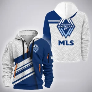 Play Core Hoodie Half Zip 3D, Casual Sport Half-Zip Hoodie HVN1290VW