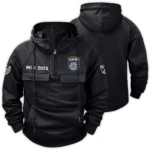 Match Flow Tactical Quarter Zip Hoodie, Game Ready Tactical Hoodie HVN1291SD - Black