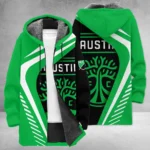 Kick Rhythm Fleece Windbreaker Jacket, Custom Athletic Outerwear HVN1298AF