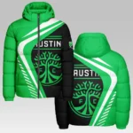 Play Core Hooded Cotton Jacket, Sport Culture Street Puffer HVN1298AF