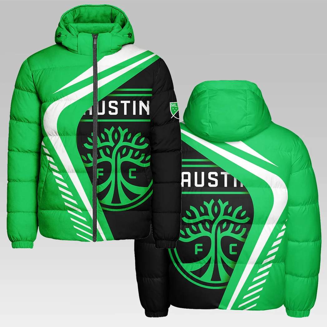 Play Core Hooded Cotton Jacket, Sport Culture Street Puffer HVN1298AF