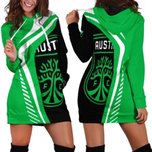 True Support Hoodie Dress, Sporty Women's Hoodie Dress HVN1298AF