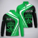 Goal Rising Quarter-Zip Sweatshirt, Football Fan Quarter-Zip Fit HVN1298AF