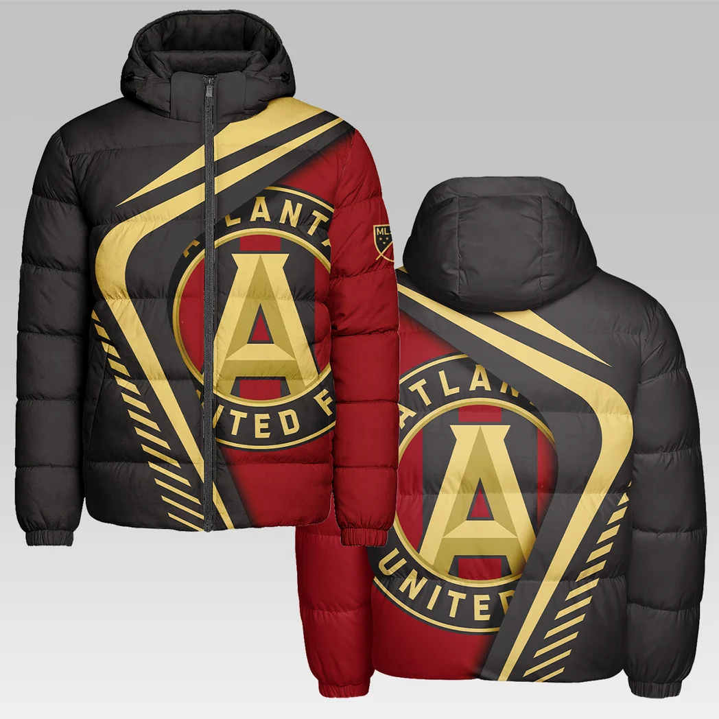 Game Beat Hooded Cotton Jacket, Bold Spirit Supporter Coat HVN1298AU