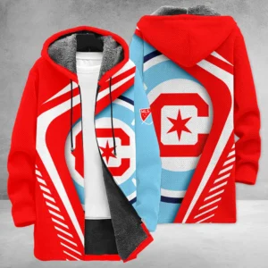 Fan Beat Fleece Windbreaker Jacket, Warm Fan Windbreaker HVN1298CF