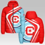 Unity Fans Hooded Cotton Jacket, Premium Sport Fan Puffer HVN1298CF