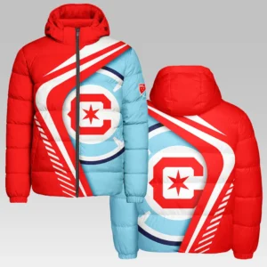 Unity Fans Hooded Cotton Jacket, Premium Sport Fan Puffer HVN1298CF