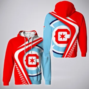 Game Pulse Zipper Hoodie, True Supporter Full-Zip Hoodie HVN1298CF