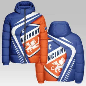 Fan Spirit Hooded Cotton Jacket, Ultra-Warm Fan Essential HVN1298CF