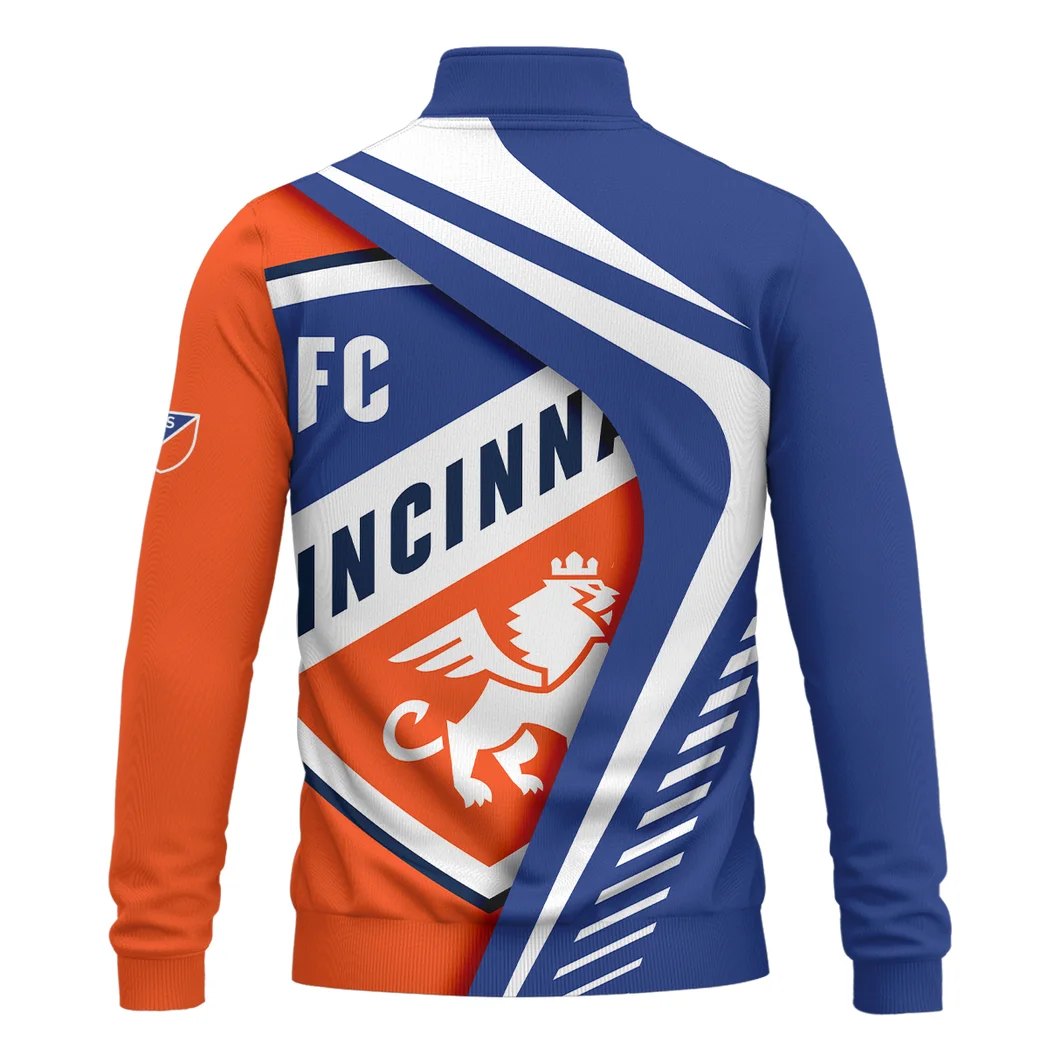 Rising Flow Quarter-Zip Sweatshirt, Everyday Sport Fan Comfort HVN1298CF - Image 3