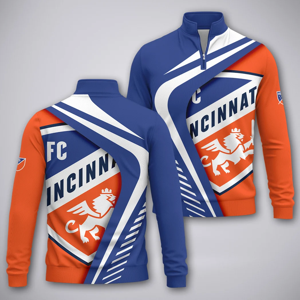 Rising Flow Quarter-Zip Sweatshirt, Everyday Sport Fan Comfort HVN1298CF