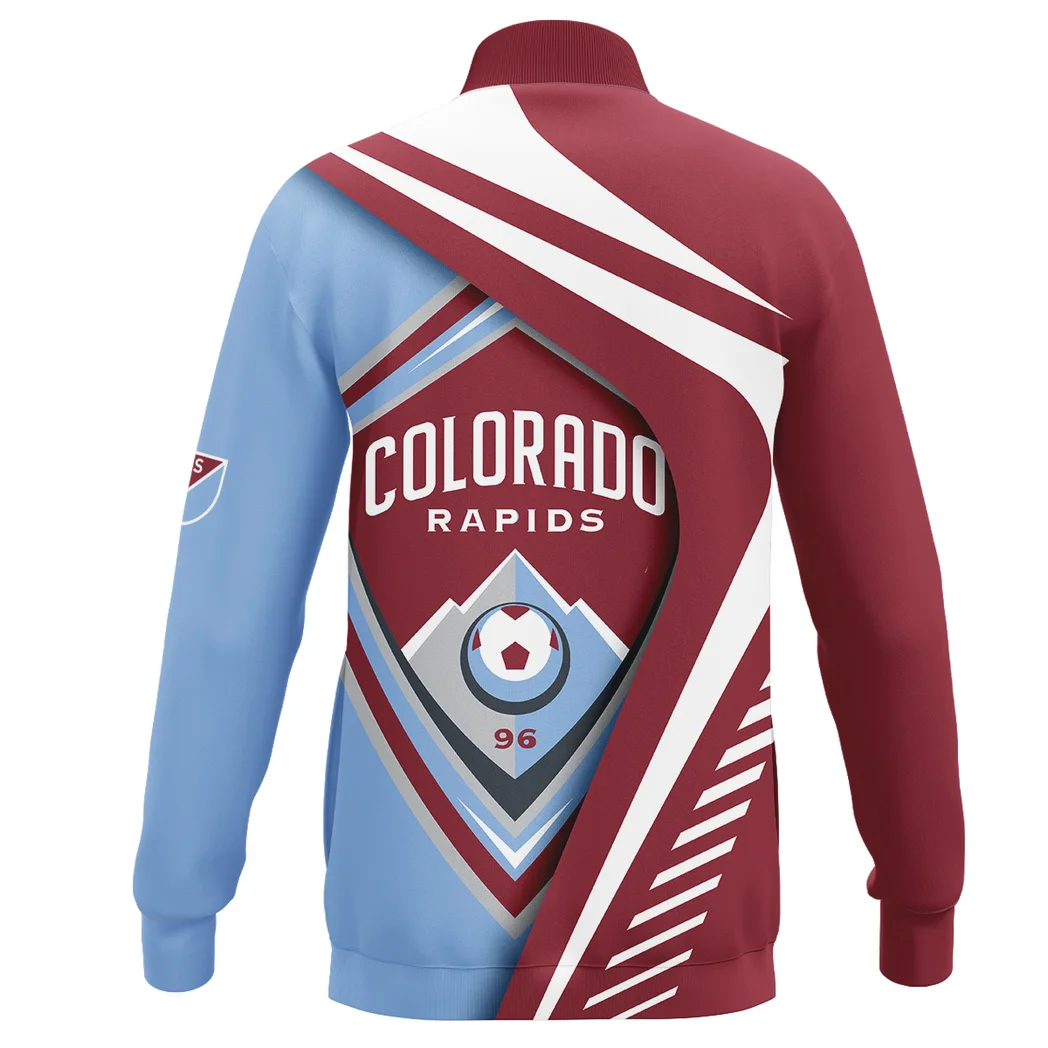 Play Rising Stand Collar Jacket, Bold Game Day Spirit Jacket HVN1298CR - Image 3